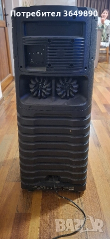 кареоке колона SONY перфектно състояние, снимка 5 - Тонколони - 52517444