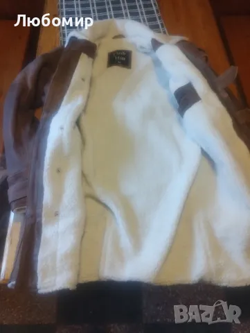 F&H Bane Мъжко палто от

естествена кожа XS, снимка 5 - Палта - 47363163