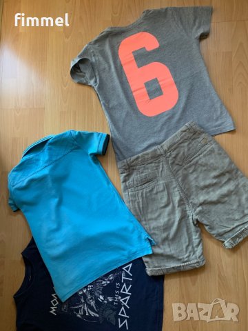 ZARA сет, 9-10 год, снимка 2 - Детски тениски и потници - 32900558