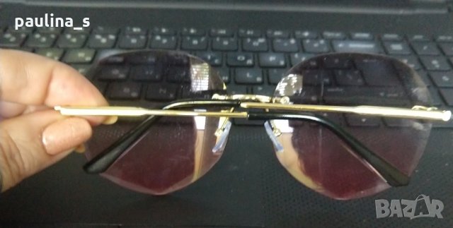 Поляризирани дамски слънчеви очила UV 400 / стъкла диамант полигон, снимка 9 - Слънчеви и диоптрични очила - 28760745