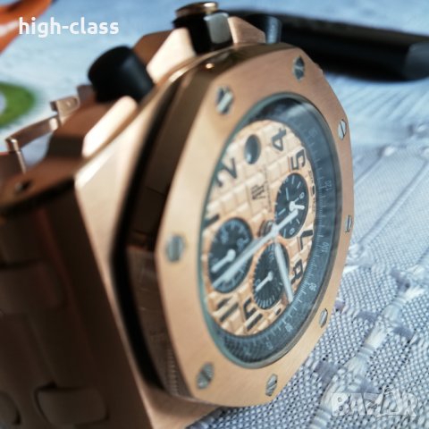 Спешно Audemas Pigut Royal Oak Offshore Chronograph 1:1 часовник дубликат , снимка 14 - Мъжки - 26167808