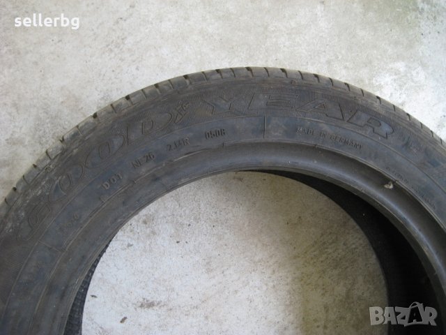 Лятна гума Goodiyear 195/55/16 - Грайфер 7 мм – има 1 брой, снимка 2 - Гуми и джанти - 28299884
