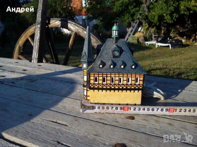 Стара декоративна къщичка, снимка 3 - Антикварни и старинни предмети - 26973479