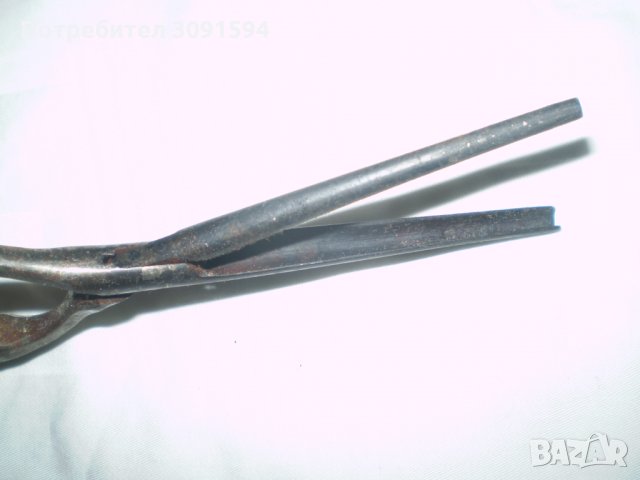 Желязна Антикварна маша за къдрене на коса, снимка 5 - Колекции - 33684839