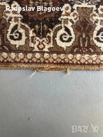Персийски вълнен килим и 3 пътеки, снимка 6 - Килими - 53339326