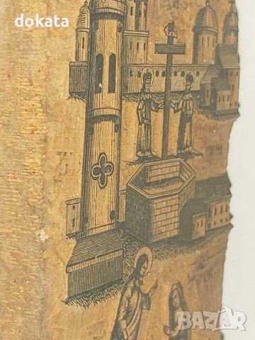 Стара щампа,икона., снимка 8 - Антикварни и старинни предмети - 43450845