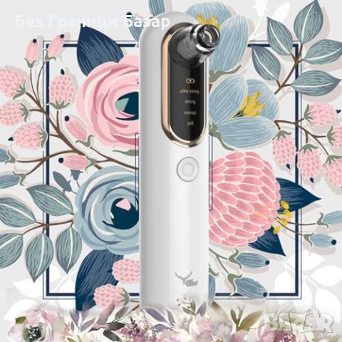 Нов Мощен Вакуумен Уред Почистващ Черни Точки лице кожа 4 Глави, снимка 7 - Други - 43568687