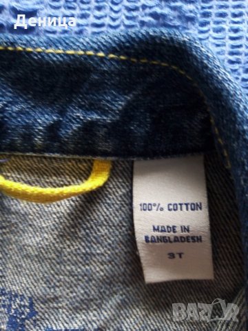 Детско дънково яке OshKosh, снимка 2 - Детски якета и елеци - 32234521