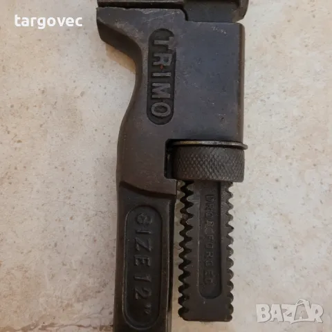 Невероятен старинен гаечен раздвижен ключ, снимка 4 - Други инструменти - 48639069