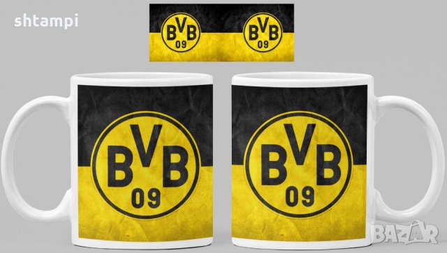 Чаша Борусия Дортмунд Borussia Dortmund Керамична, снимка 2 - Фен артикули - 34783898