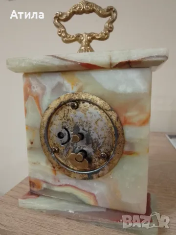 каминен настолен часовник mercedes, снимка 3 - Антикварни и старинни предмети - 48560320