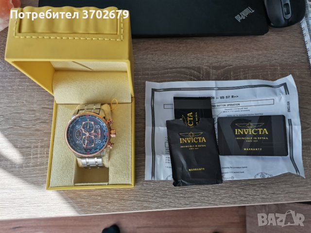 Invicta Aviator луксозен мъжки часовник, снимка 9 - Мъжки - 43819376