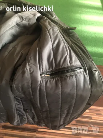 Манто естествена кожа с подплата, снимка 5 - Якета - 49236119