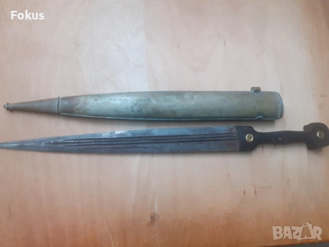 Кавказка кама кинжал нож острие с кания, снимка 3 - Антикварни и старинни предмети - 53278716