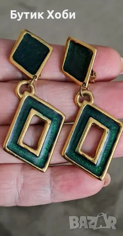 Винтидж обеци- клипси Alternances, Франция , снимка 7 - Антикварни и старинни предмети - 50337256