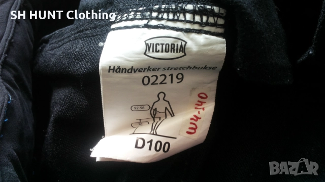 VICTORIA 4-WAYS Stretch Trouser размер 50 / M изцяло еластичен работен панталон W4-140, снимка 15 - Панталони - 52026684