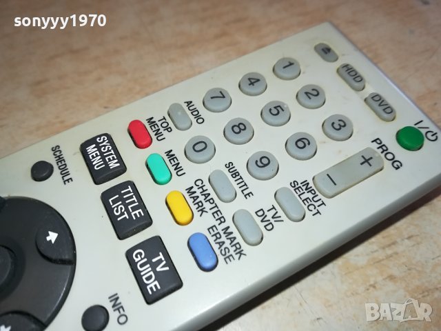 SONY RMT-D231P HDD/DVD REMOTE CONTROL 3101241147, снимка 2 - Дистанционни - 44061383