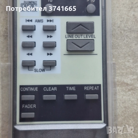 Дистанционно за CD player SONY RM-990, снимка 4 - Ресийвъри, усилватели, смесителни пултове - 52941283