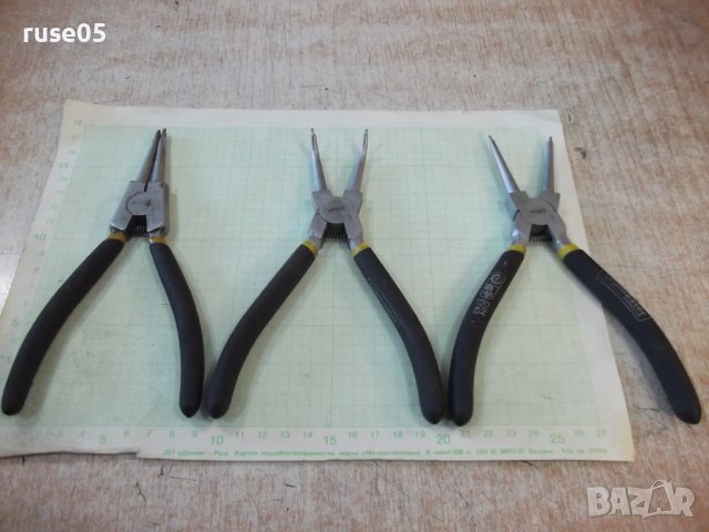Лот от 3 бр. клещи зегер "topmaster - 175 мм", снимка 2 - Клещи - 43838636