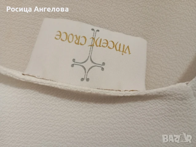 Нова Vincent Croce спортно елегантна дамска италианска блуза , снимка 9 - Блузи с дълъг ръкав и пуловери - 51290488