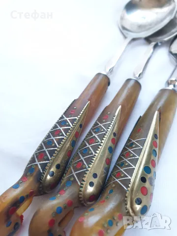 Прибори за сервиране, снимка 3 - Антикварни и старинни предмети - 47670208