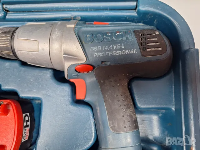 Оригинален! Ударен Винтоверт/Бормашина/ BOSCH GSB 14,4VE-2 Professional, Made in Switzerland, снимка 3 - Винтоверти - 48464886