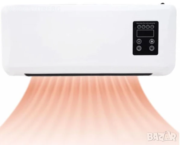 ✨ Печка за стенен монтаж – отопление и охлаждане в едно!  ⚡ , снимка 6 - Отоплителни печки - 50454433