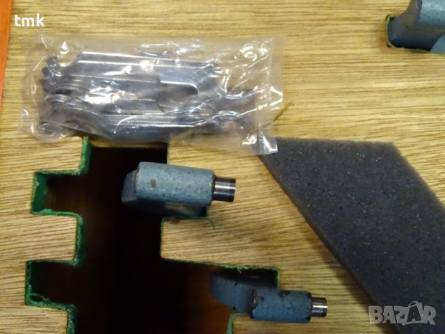 комплект микрометри Mitutoyo 193, 103 outside micrometer 125-300mm, снимка 11 - Други машини и части - 38638955