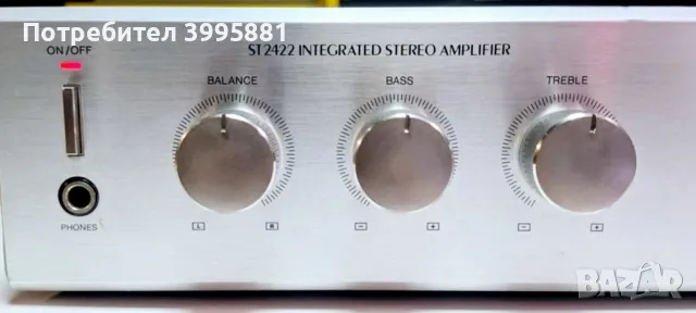 Интегриран транзисторен усилвател SCHNEDER, mod. ST 2422

, снимка 5 - Ресийвъри, усилватели, смесителни пултове - 48395464