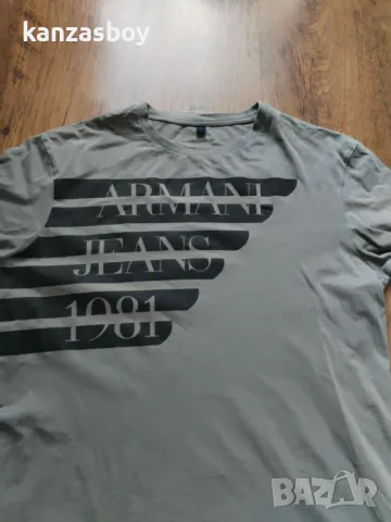 Armani Jeans - страхотна мъжка тениска , снимка 2 - Тениски - 49815770
