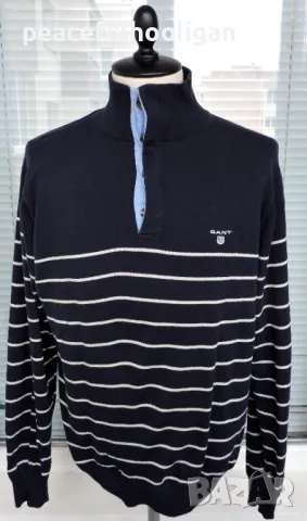 Gant - мъжки оригинален раиран пуловер размер  L