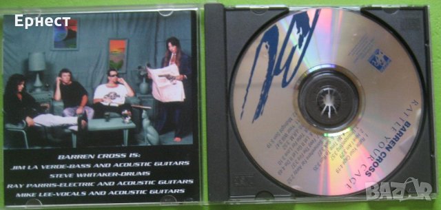 хеви метъл Barren Cross – Rattle Your Cage  CD, снимка 2 - CD дискове - 33081506