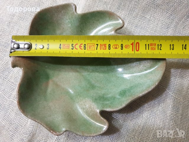 Порцеланова ръчноизработена чинийка,лимитирана серия, снимка 3 - Чинии - 43792116