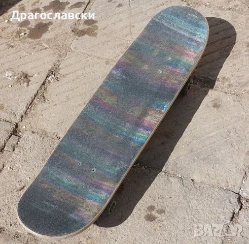 скейтборд с вълк  skateboard oxelo, спортна стока, снимка 9 - Други спортове - 49420989