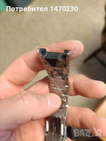 Титаниева верижка casio Pro trek, снимка 3 - Каишки за часовници - 53294893