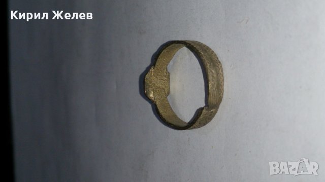 Стар пръстен уникат сачан над стогодишен - 60221, снимка 4 - Пръстени - 28987276