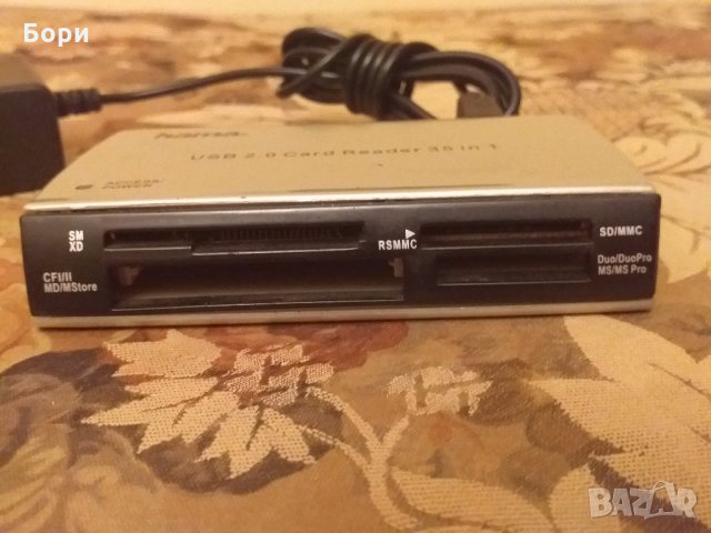 hama usb 2.0 card reader 35 in 1, снимка 2 - Кабели и адаптери - 27444798