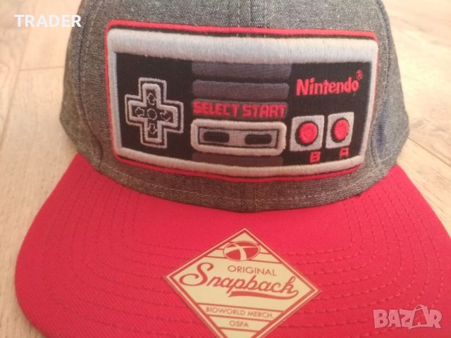 бейзболна шапка с козирка Snapback NiNTENDO , снимка 2 - Шапки - 33067944
