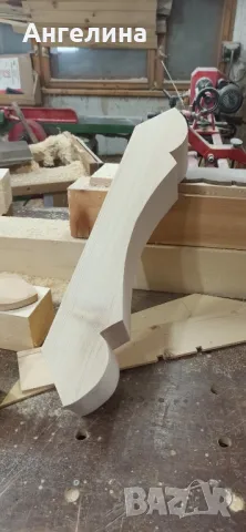 Дървени Капители /Подпори за навеси и барбекюта, снимка 2 - Други - 49562564