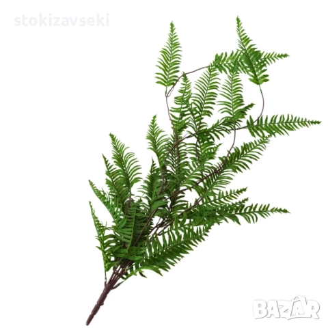 Изкуствено висящо растение – папрат 110 см, снимка 1