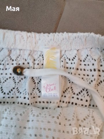 Парео Ocean club 36-38 бяло, снимка 4 - Бански костюми - 37325351