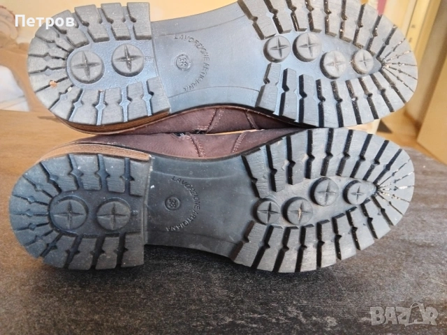 Италиански дамски боти, велур, кожа - 38, снимка 5 - Дамски боти - 53159882