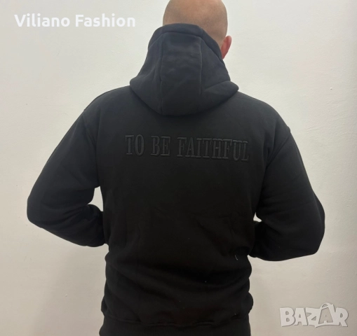 Мъжки суичъри To be faithful, снимка 5 - Спортни дрехи, екипи - 52255295