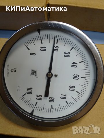 биметален термометър NUOVA FIMA Ø130 mm G 1/2 KL 1 -50/+300°C, снимка 8 - Резервни части за машини - 35059991