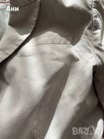 Сиво сако H&M 34 160/80A, снимка 6 - Сака - 43546009