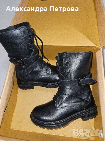 Нови детски боти от естествена кожа Friboo, №29/18 см