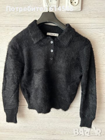 Черен пуловер Zara