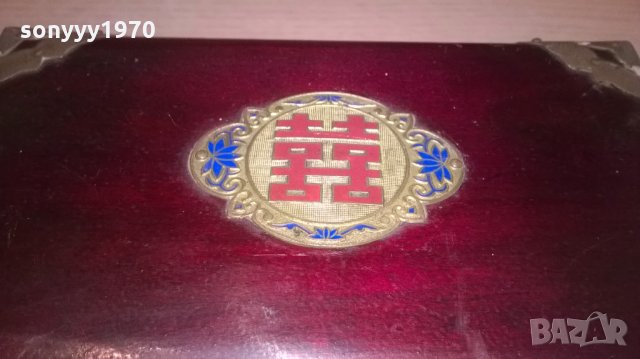 shanghai-ретро кутия-17х11х8см-внос франция, снимка 5 - Колекции - 27448296