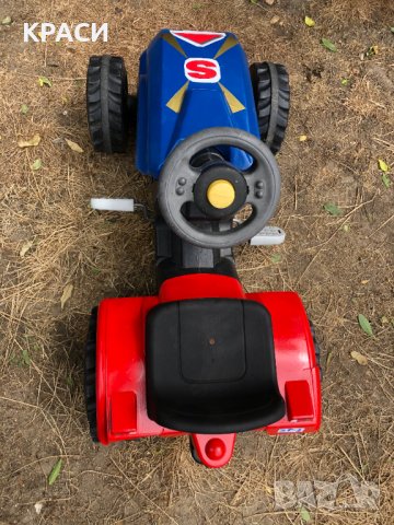 продавам детска играчка трактор със ремърке , снимка 12 - Коли, камиони, мотори, писти - 40724286