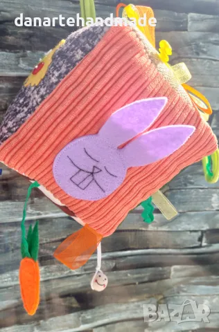 Меко кубче за бебе, снимка 2 - Образователни игри - 39386217